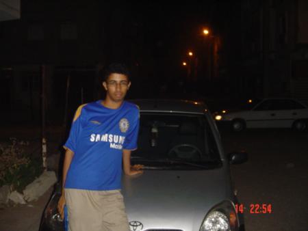 mon ami amine avec son tenu de chelsia 