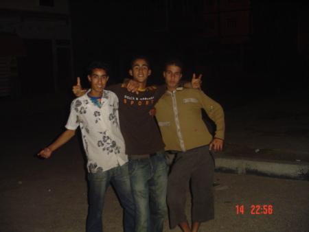 moi et kamal a gauche et mounir a droite